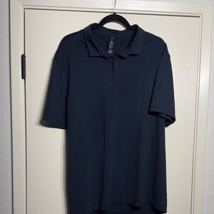 Lululemon Athletica Dark Blue Polo Shirt XXL but runs small like XL. Very soft